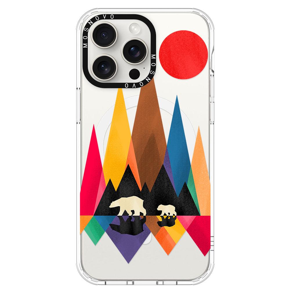 MAMA Bear Phone Case - iPhone 15 Pro Max Case - MOSNOVO