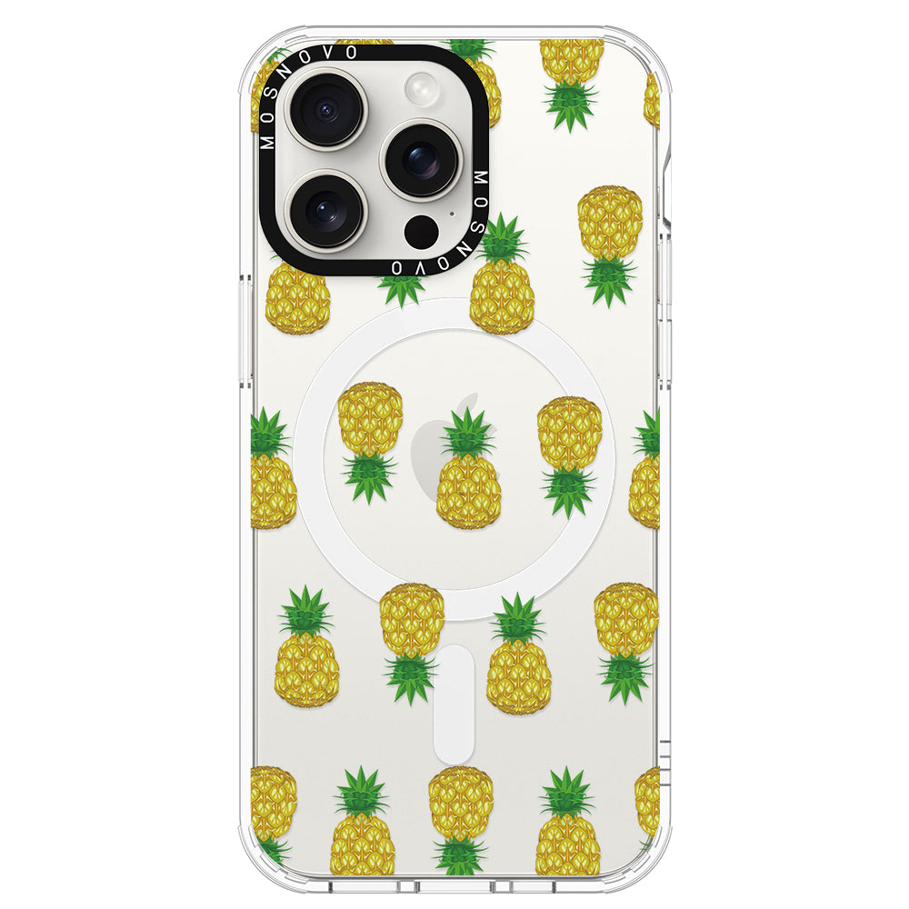 Cute Pineapples Phone Case - iPhone 15 Pro Max Case - MOSNOVO