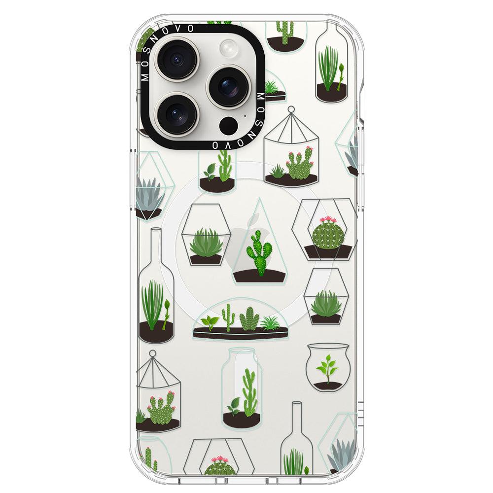 Cactus Plant Phone Case - iPhone 15 Pro Max Case - MOSNOVO