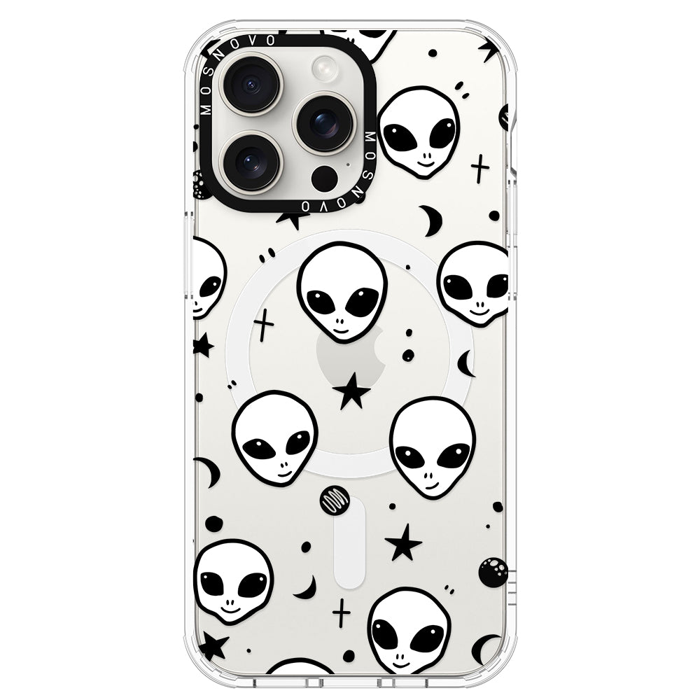 Cute Alien Phone Case - iPhone 15 Pro Max Case - MOSNOVO