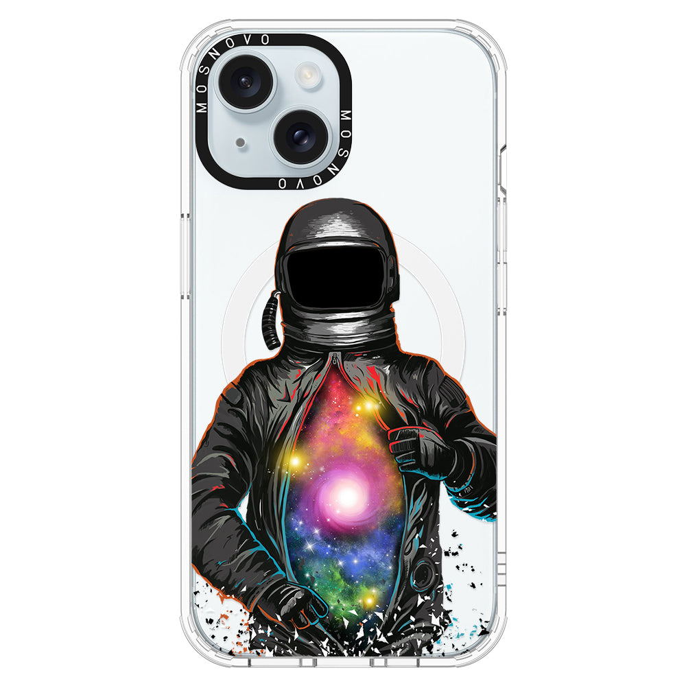 Mystery Astronaut Phone Case - iPhone 15 Case - MOSNOVO