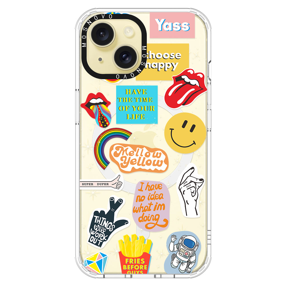 Pop Culture Phone Case - iPhone 15 Plus Case - MOSNOVO