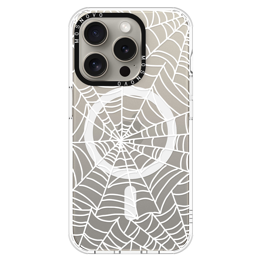 Spider Web Phone Case - iPhone 15 Pro Case - MOSNOVO