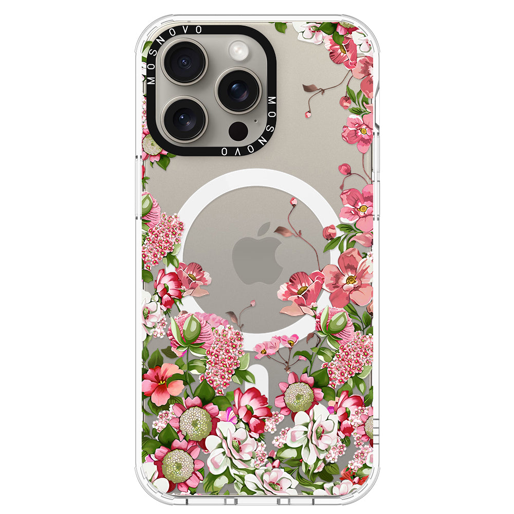 Blooms Phone Case - iPhone 15 Pro Max Case - MOSNOVO