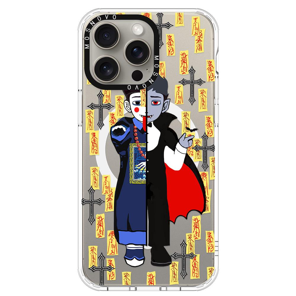 Vampire Vs Jiangshi Phone Case - iPhone 15 Pro Max Case - MOSNOVO