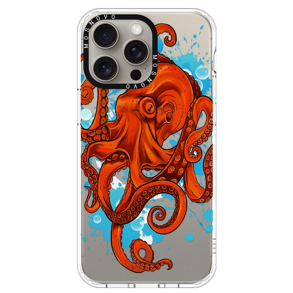 Octupus Phone Case - iPhone 15 Pro Max Case - MOSNOVO