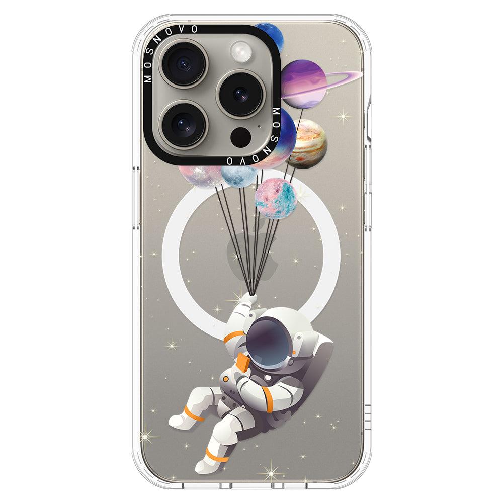 Astronaut Phone Case - iPhone 15 Pro Case - MOSNOVO