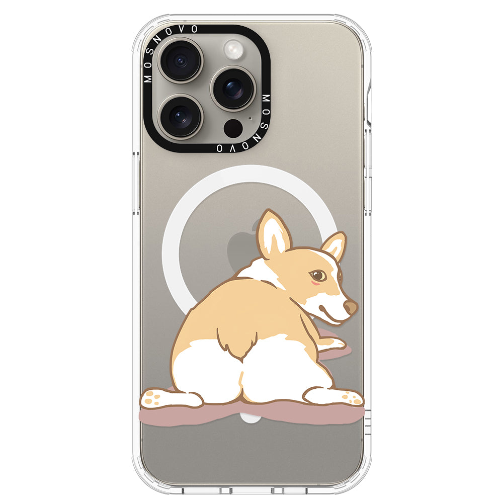 Corgi Dog Phone Case - iPhone 15 Pro Max Case - MOSNOVO