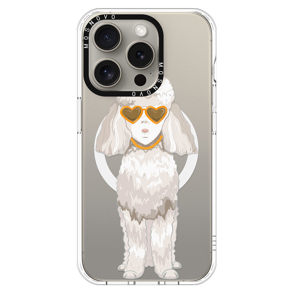 Poodle Phone Case - iPhone 15 Pro Case - MOSNOVO