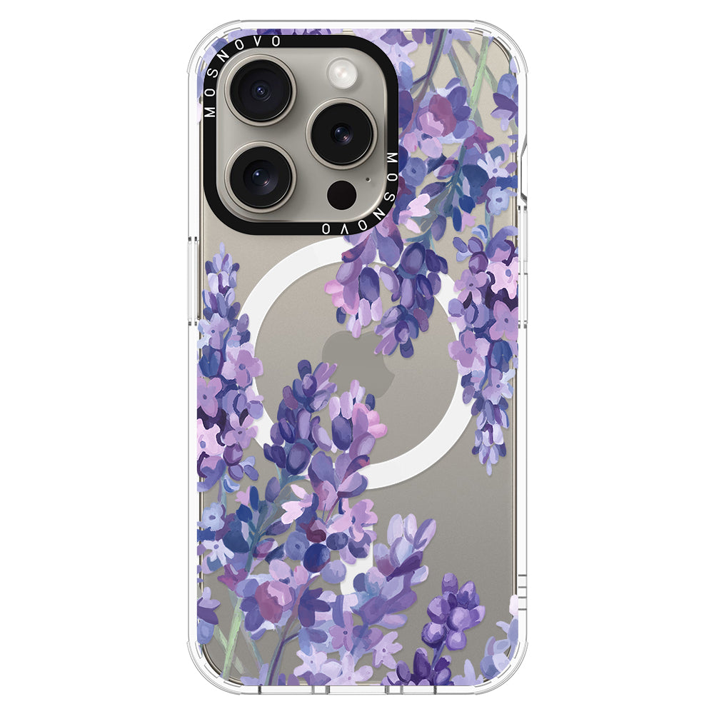 Lavender Phone Case - iPhone 15 Pro Case - MOSNOVO