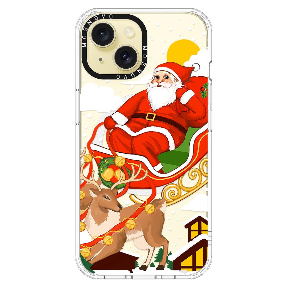 Santa Claus Phone Case - iPhone 15 Case - MOSNOVO