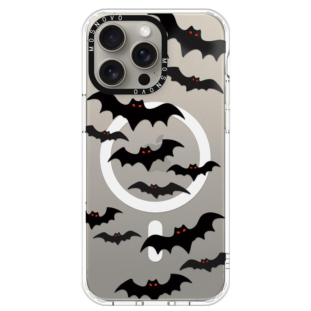 Evil Bat Phone Case - iPhone 15 Pro Max Case - MOSNOVO