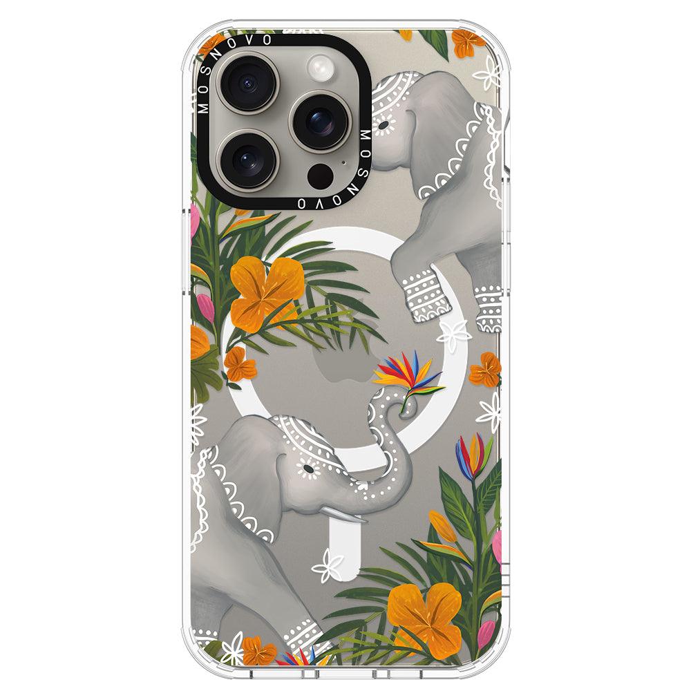 Elephant Phone Case - iPhone 15 Pro Max Case - MOSNOVO