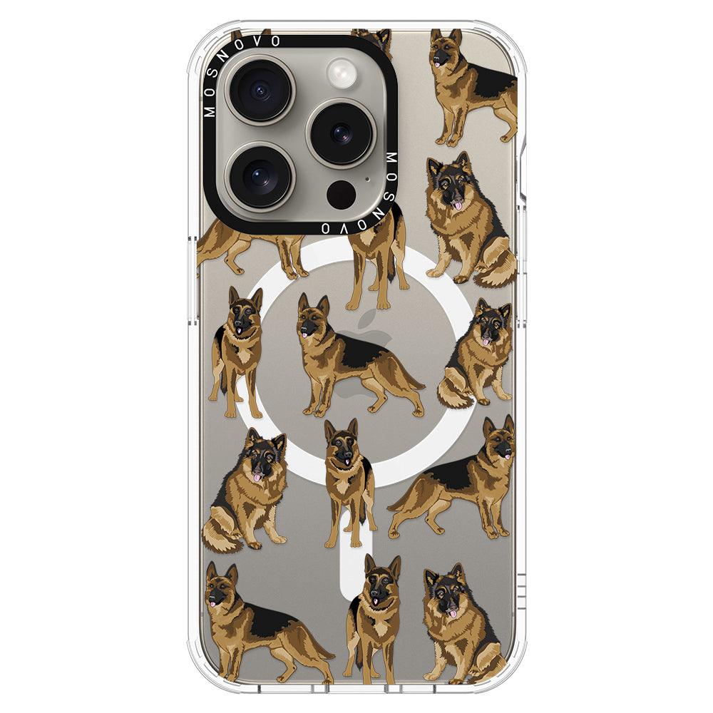 Shepherd Dog Phone Case - iPhone 15 Pro Case - MOSNOVO