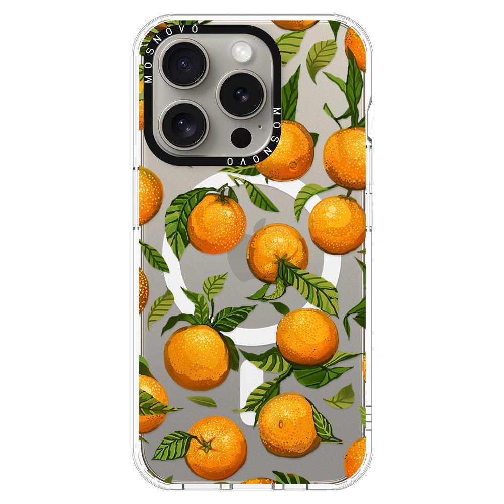 Tangerine Phone Case - iPhone 15 Pro Case - MOSNOVO