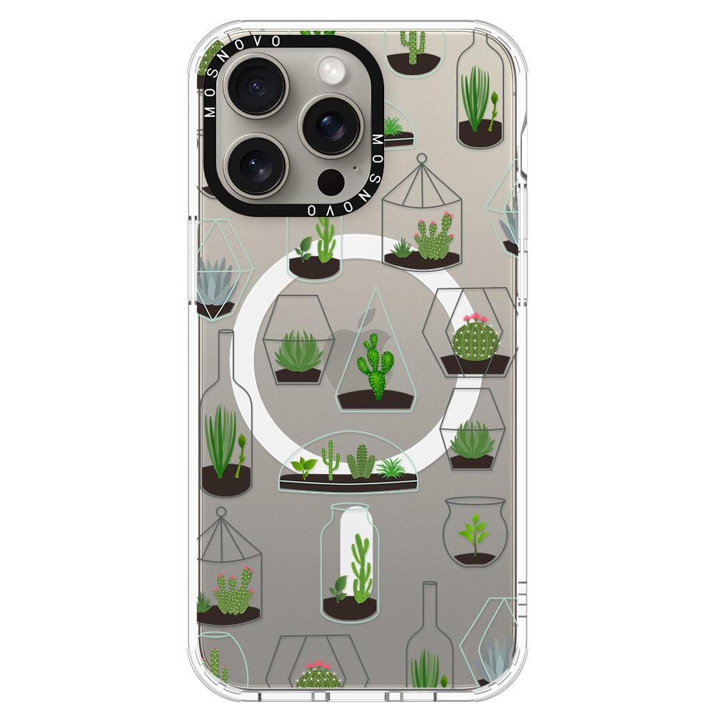 Cactus Plant Phone Case - iPhone 15 Pro Max Case - MOSNOVO