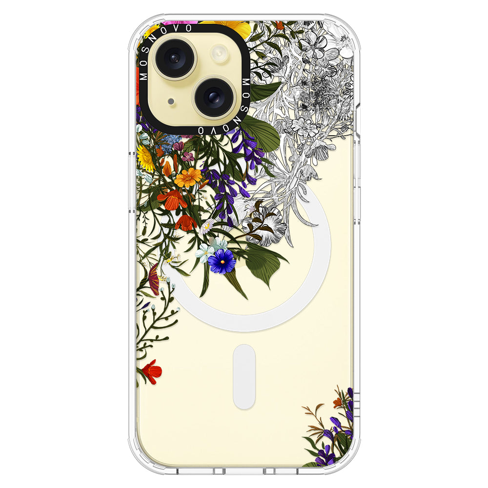 Beautiful Bloom Phone Case - iPhone 15 Plus Case - MOSNOVO