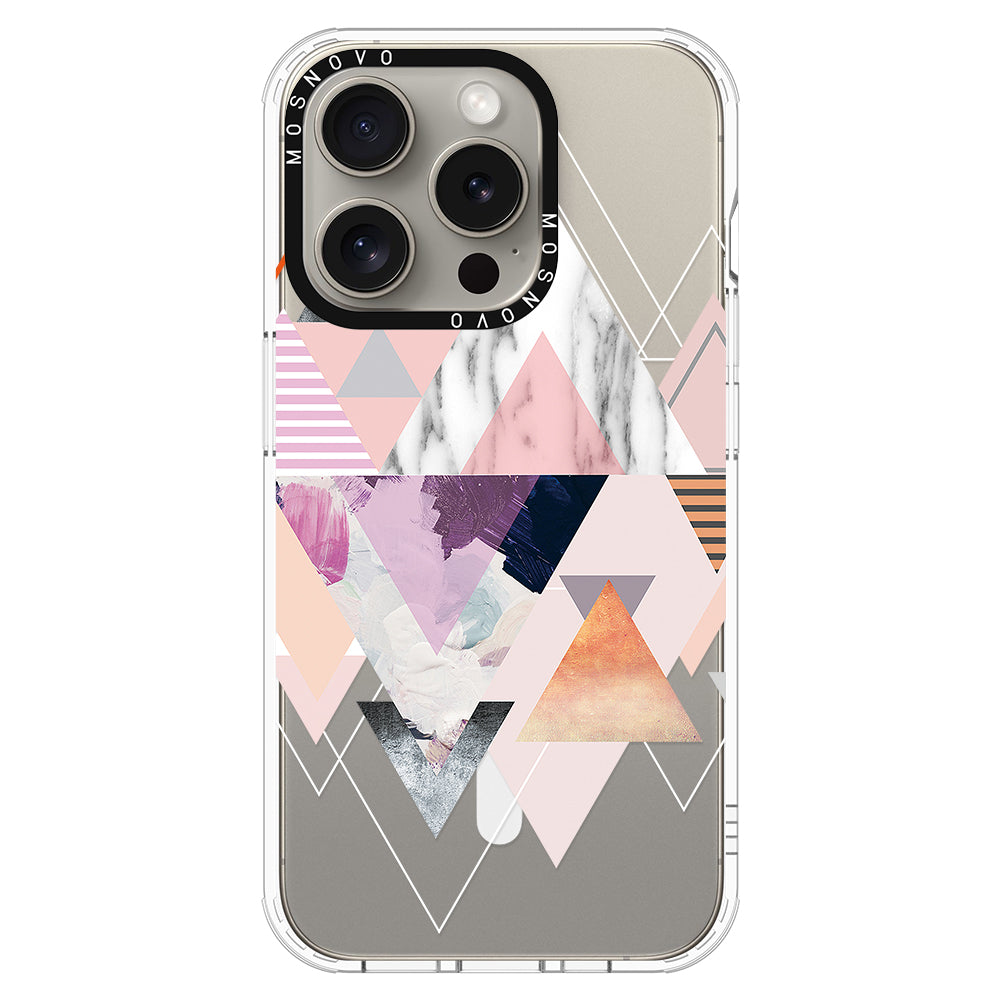 Marble Art Phone Case - iPhone 15 Pro Case - MOSNOVO