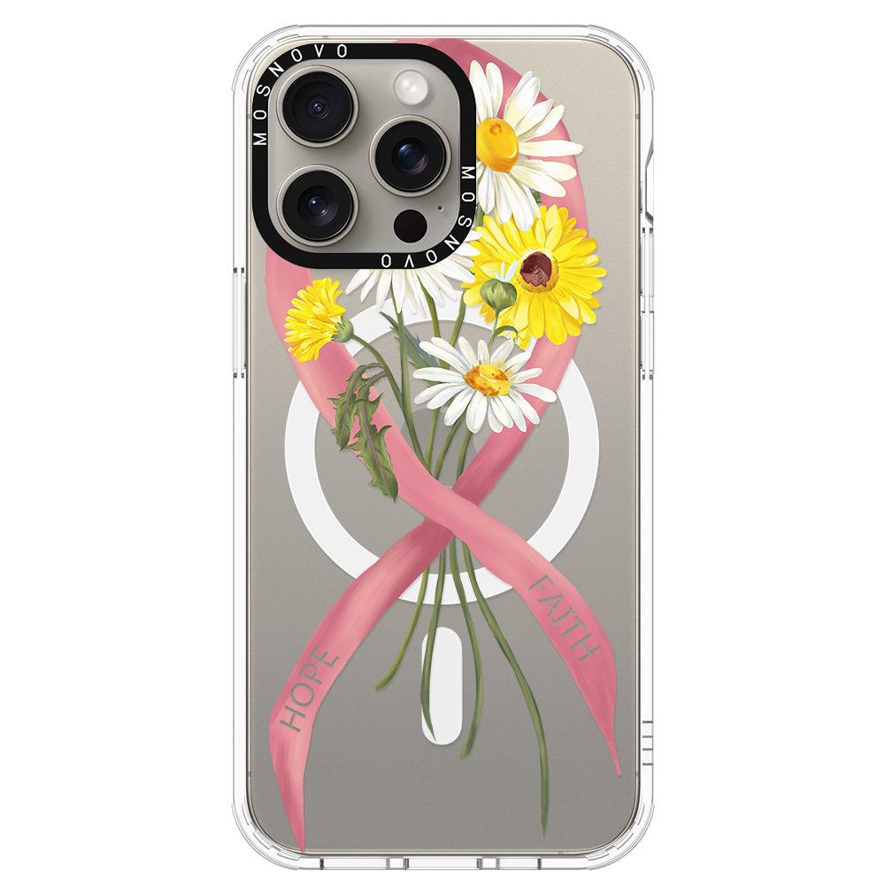 Breast Awareness Phone Case - iPhone 15 Pro Max Case - MOSNOVO