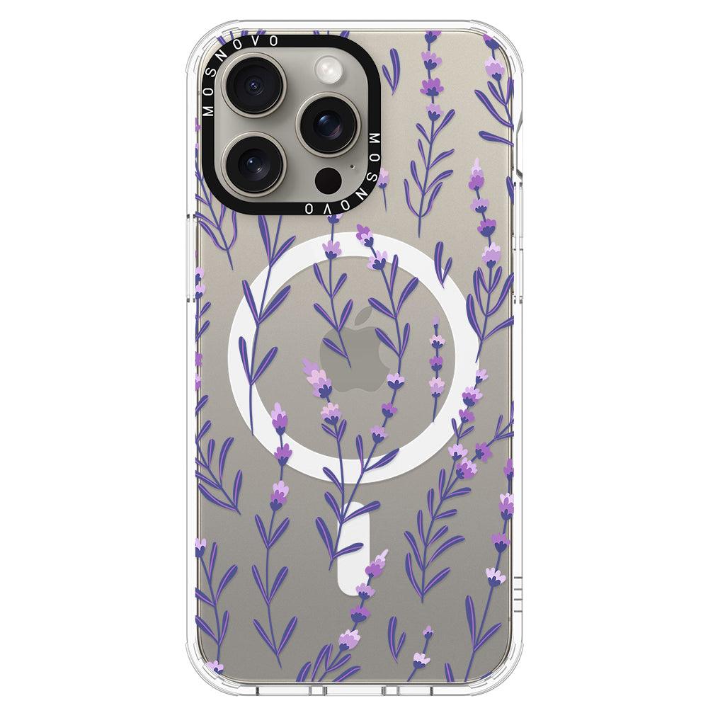 Lavenders Phone Case - iPhone 15 Pro Max Case - MOSNOVO