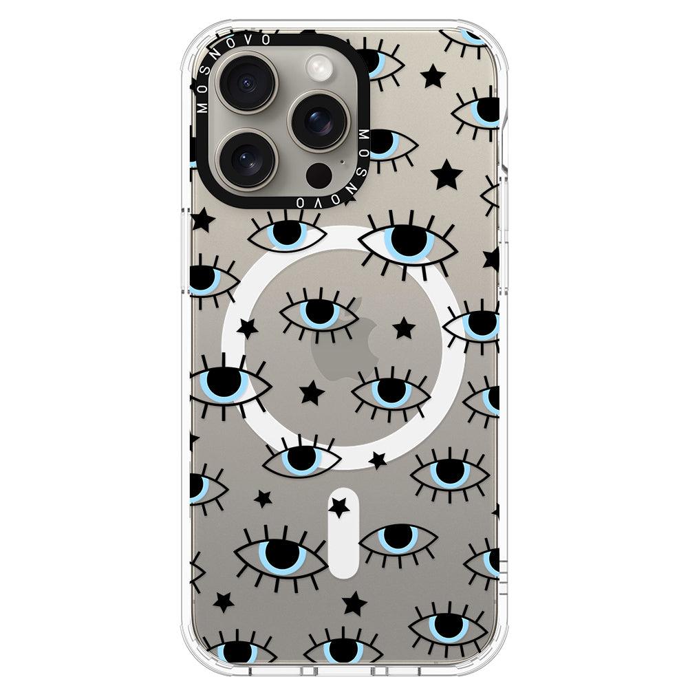 Hippie Eye Phone Case - iPhone 15 Pro Max Case - MOSNOVO