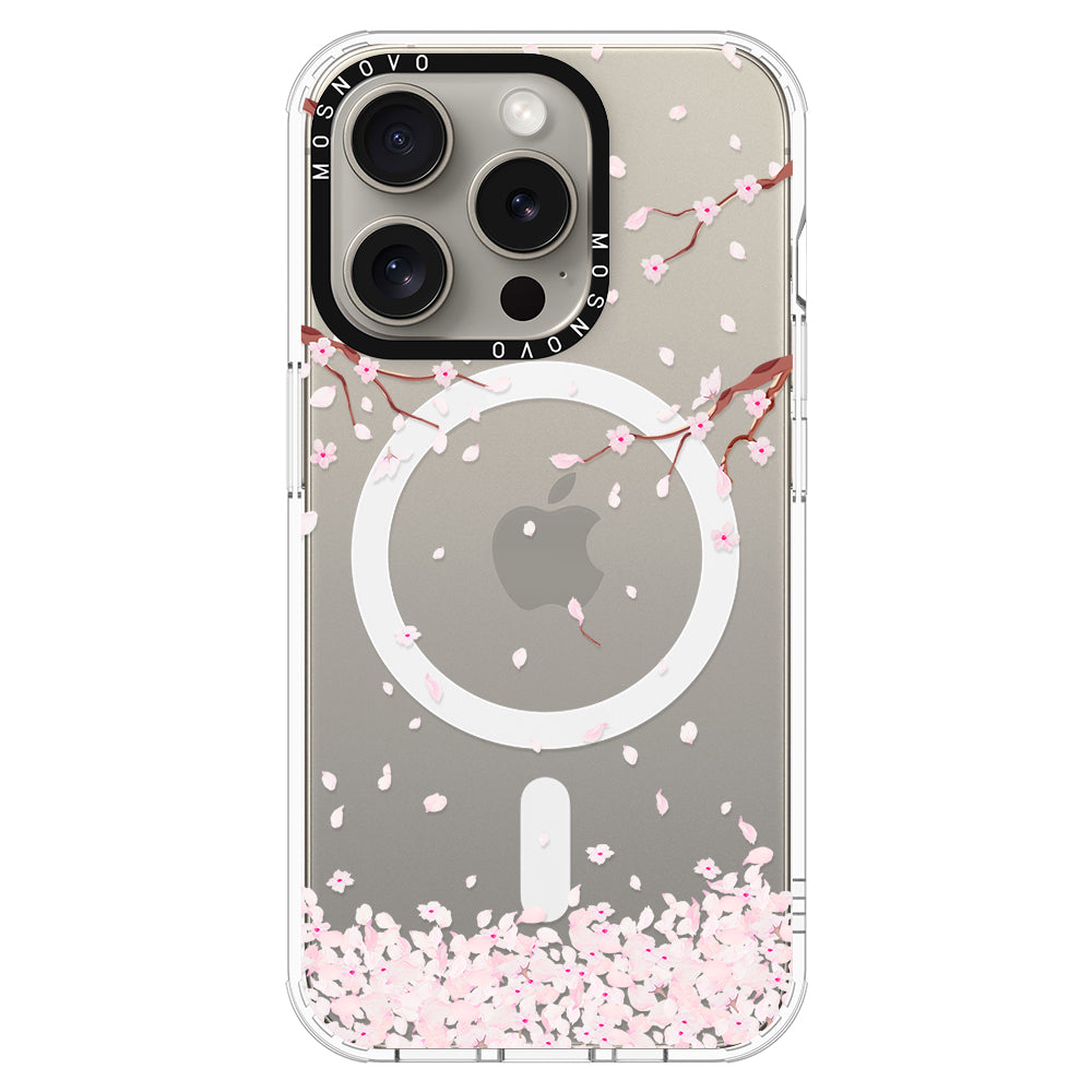 Sakura Phone Case - iPhone 15 Pro Case - MOSNOVO