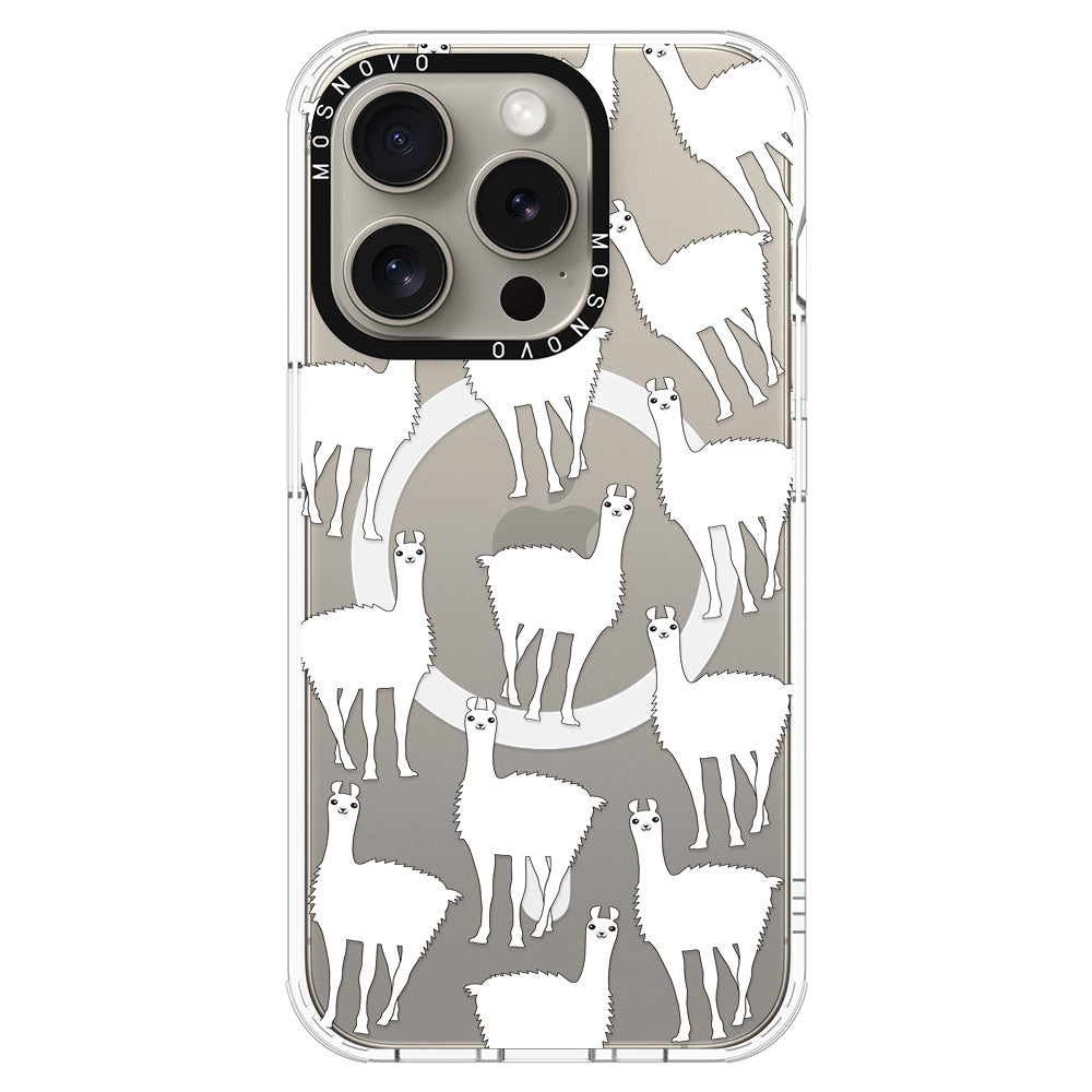 Llama Phone Case - iPhone 15 Pro Case - MOSNOVO