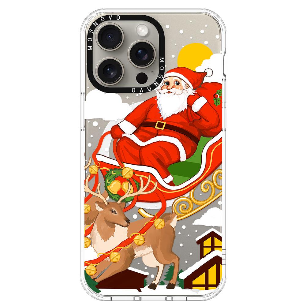 Santa Claus Phone Case - iPhone 15 Pro Max Case - MOSNOVO