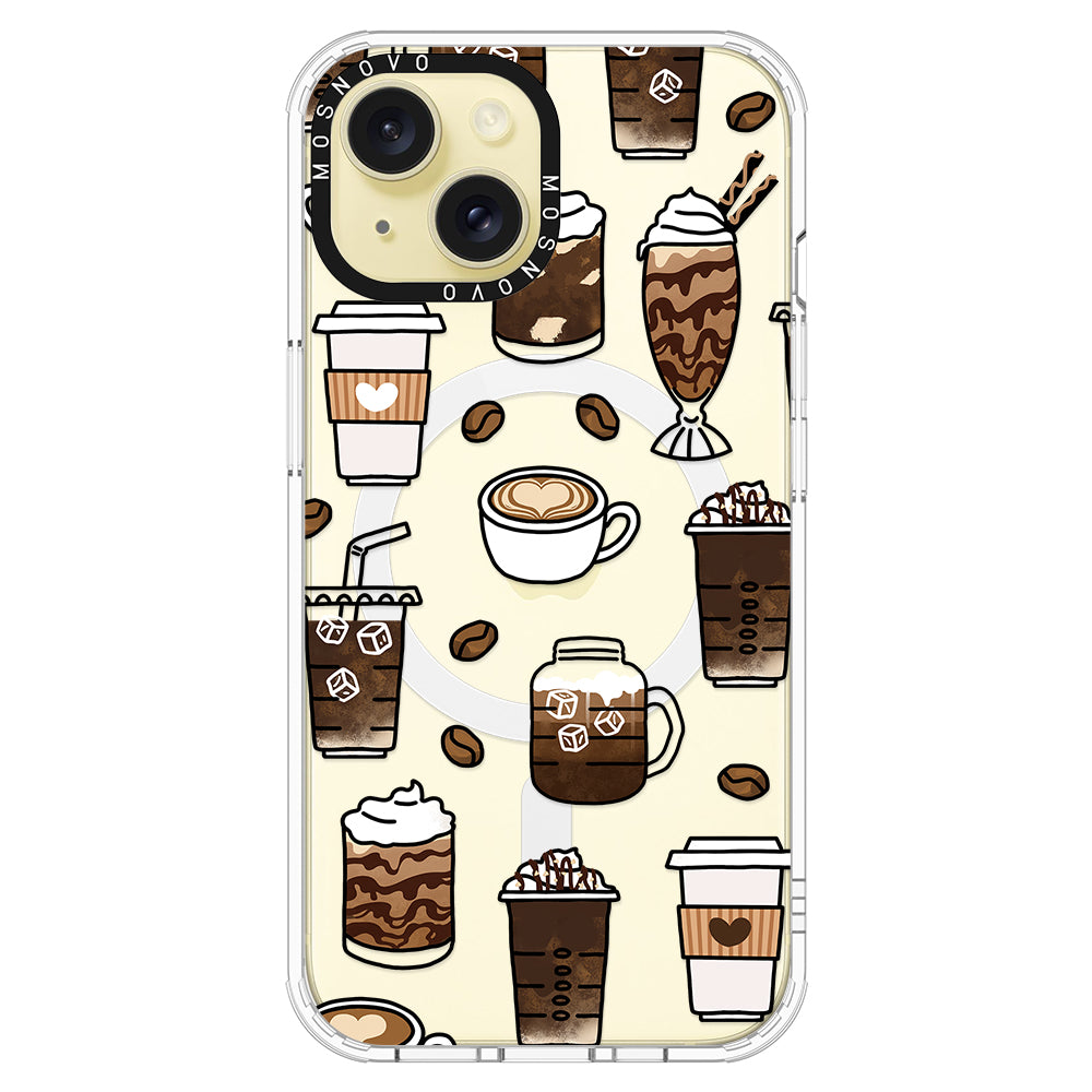 Coffee Phone Case - iPhone 15 Case - MOSNOVO