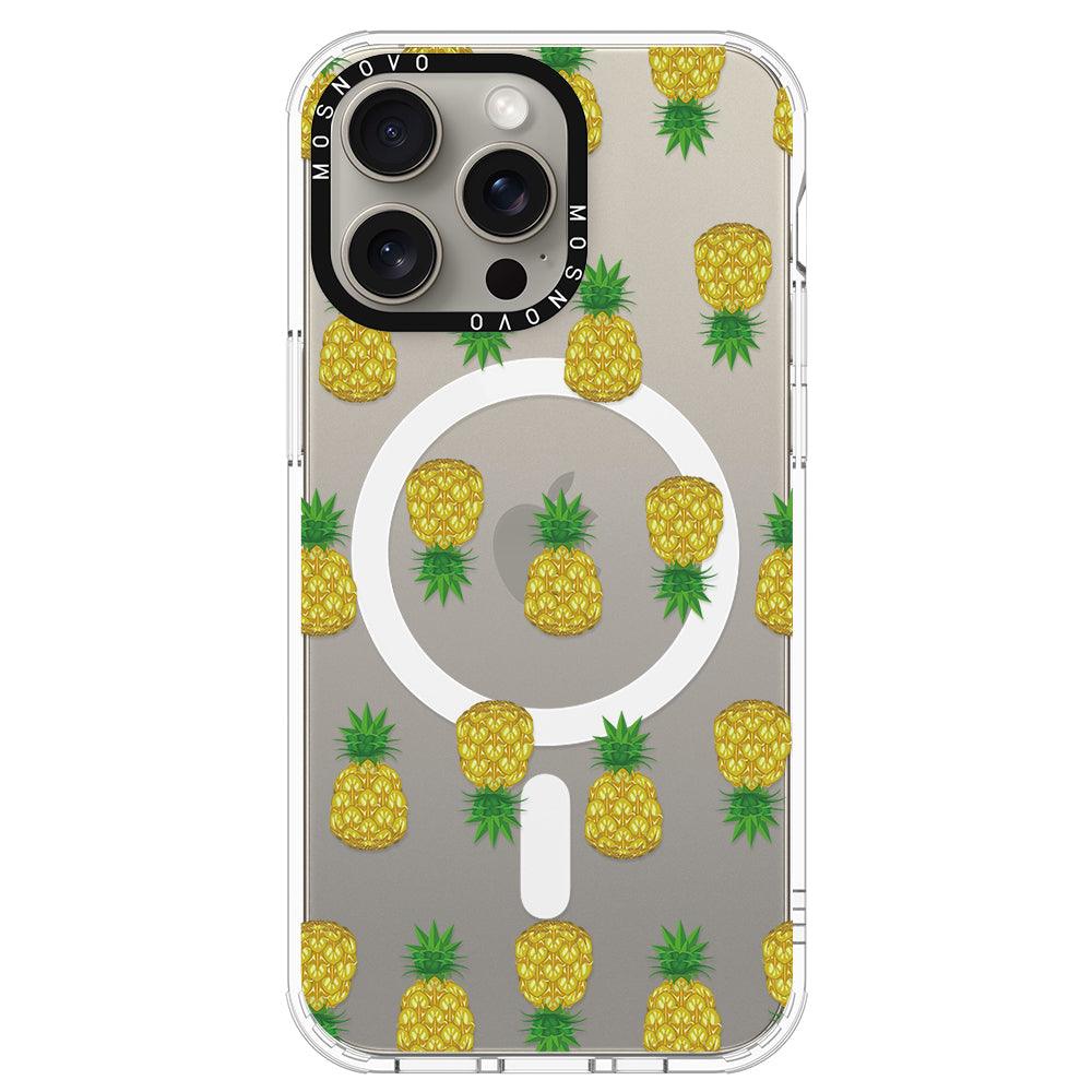 Cute Pineapples Phone Case - iPhone 15 Pro Max Case - MOSNOVO