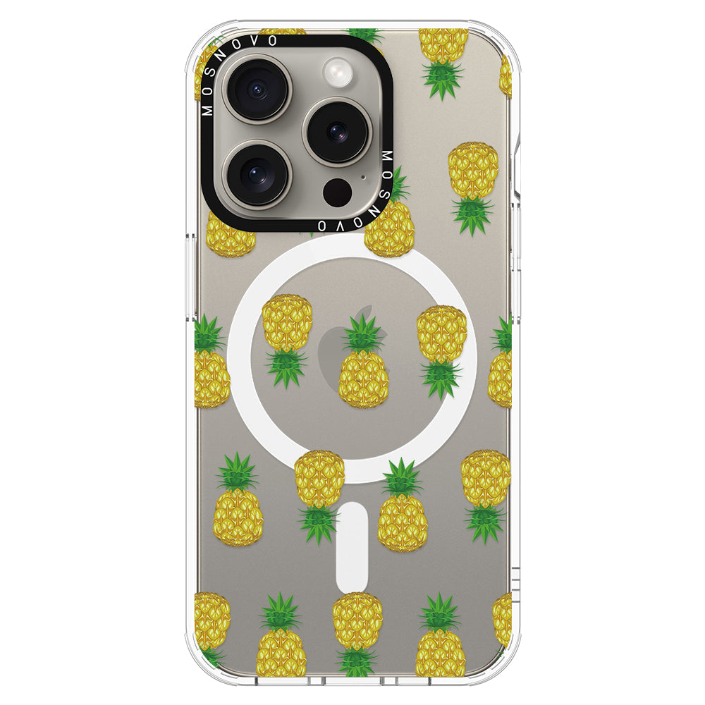 Cute Pineapples Phone Case - iPhone 15 Pro Case - MOSNOVO