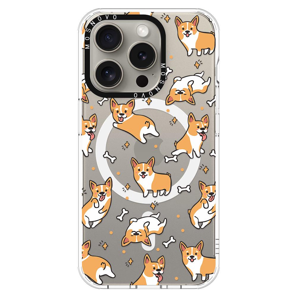 Corgi Phone Case - iPhone 15 Pro Case - MOSNOVO