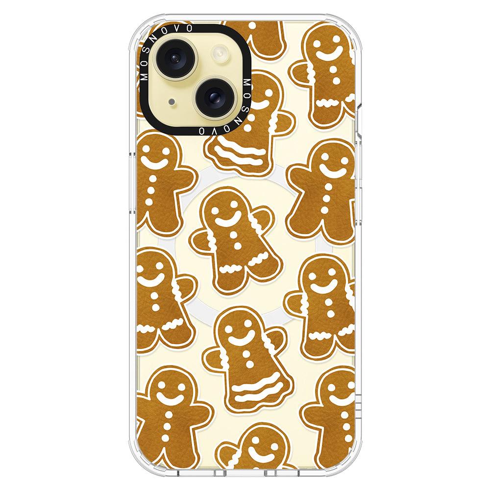 Ginger Breadman Phone Case - iPhone 15 Plus Case - MOSNOVO