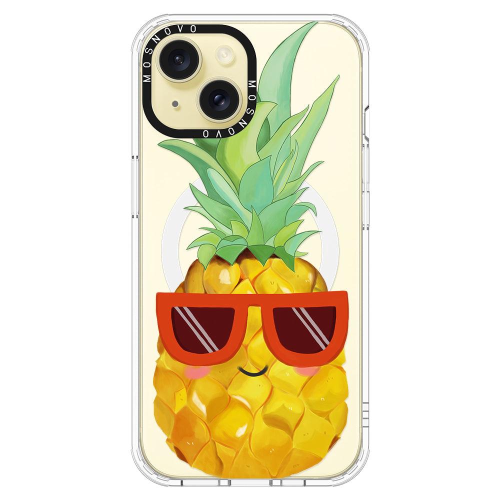 Cool Pineapple Phone Case - iPhone 15 Plus Case - MOSNOVO