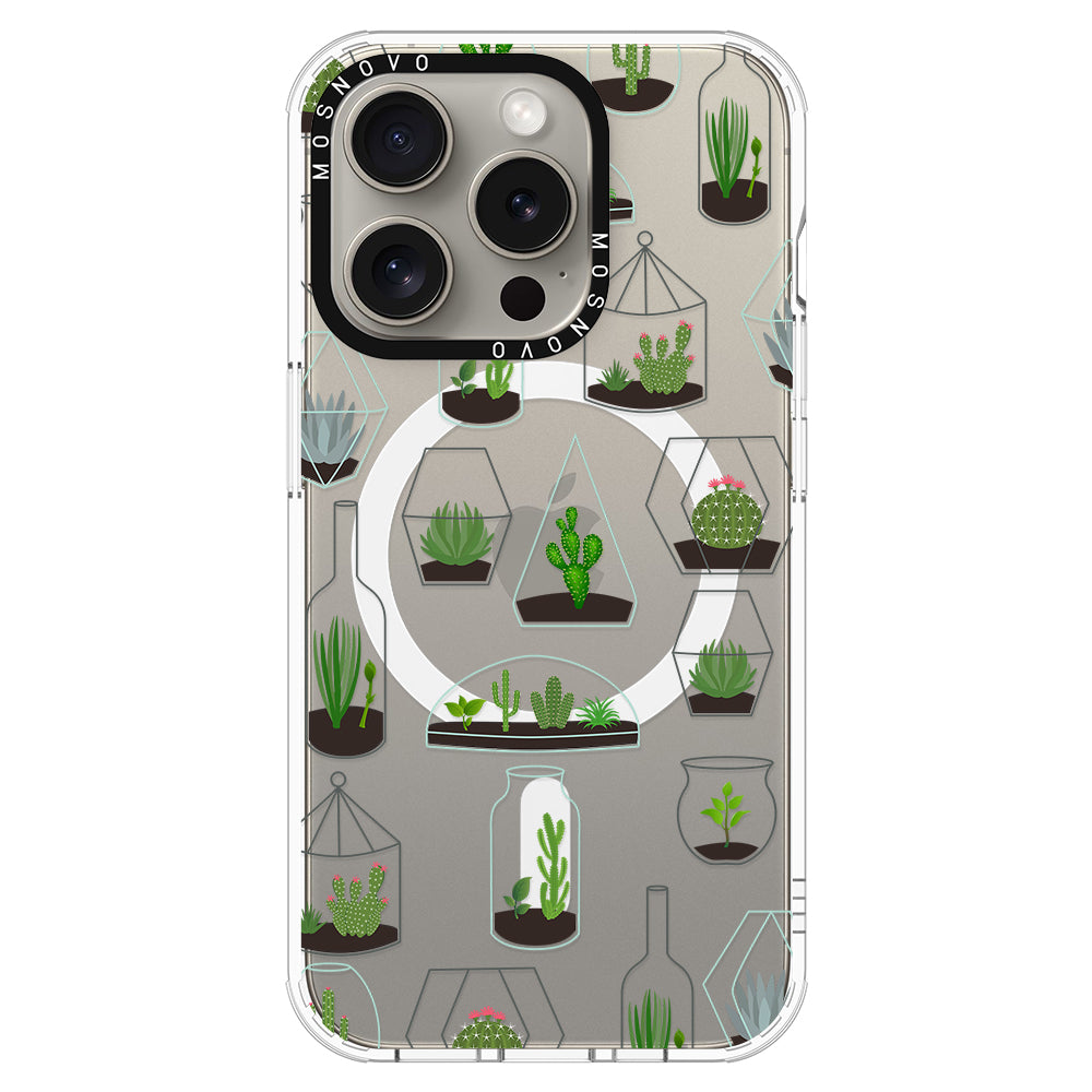 Cactus Plant Phone Case - iPhone 15 Pro Case - MOSNOVO