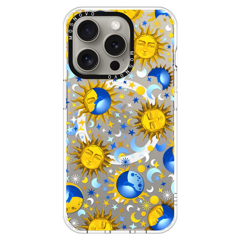 Sun and Moon Phone Case - iPhone 15 Pro Case - MOSNOVO