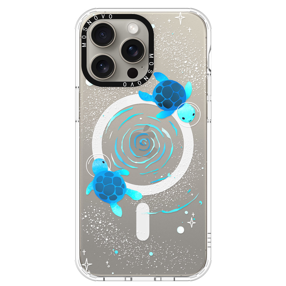 Space Turtle Phone Case - iPhone 15 Pro Max Case - MOSNOVO