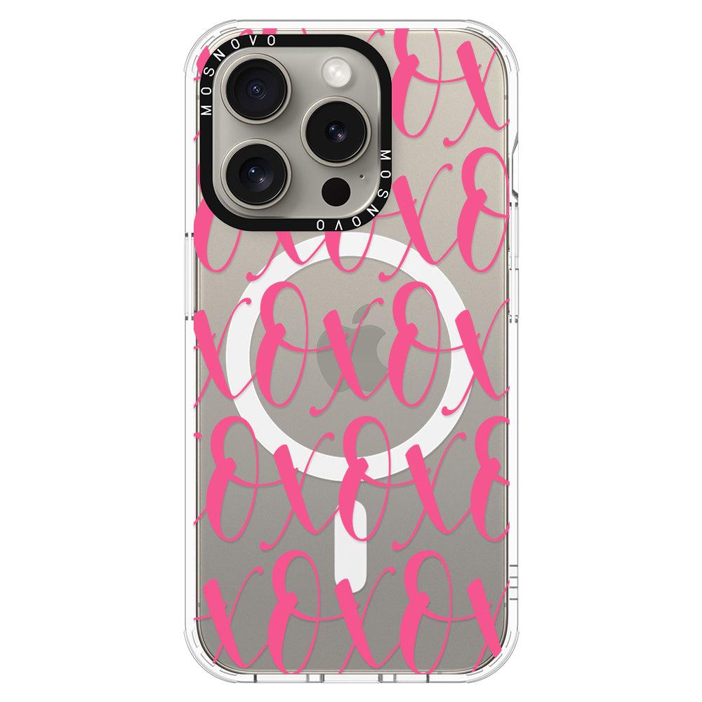 XOXO Phone Case - iPhone 15 Pro Case - MOSNOVO