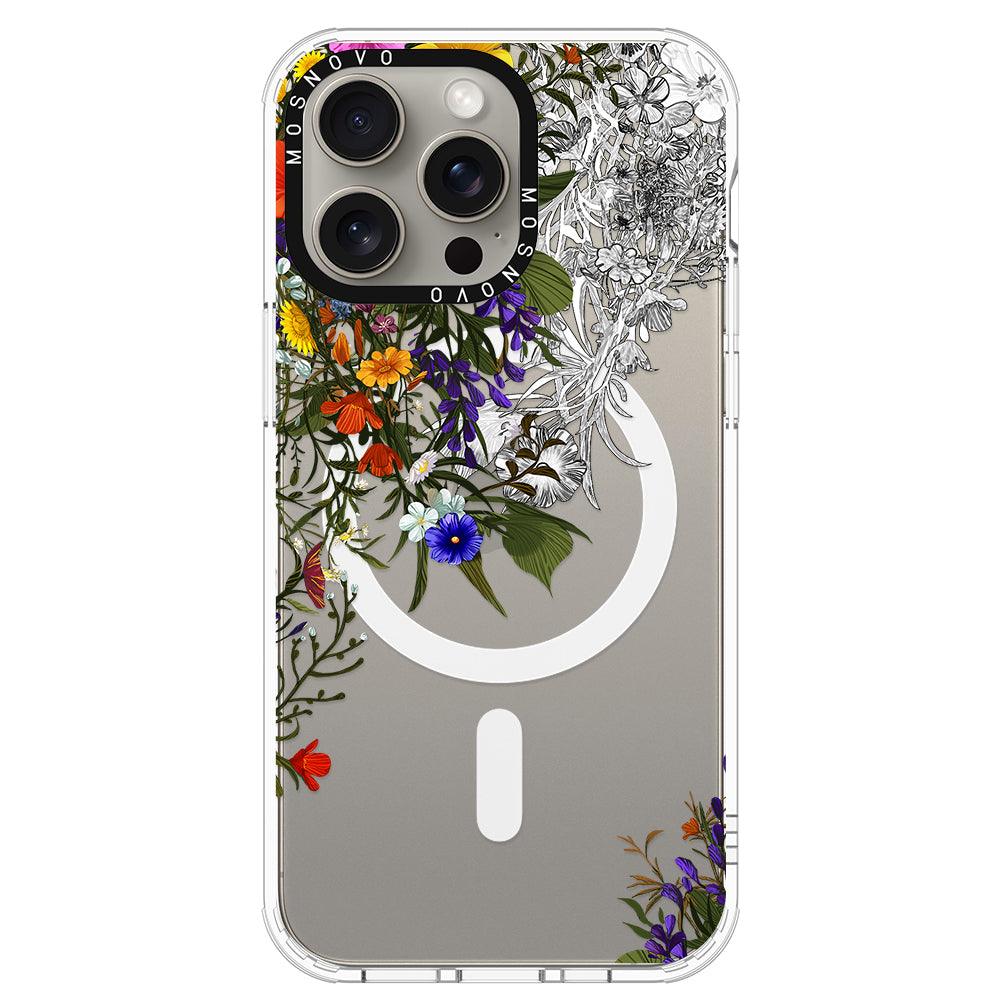 Beautiful Bloom Phone Case - iPhone 15 Pro Max Case - MOSNOVO