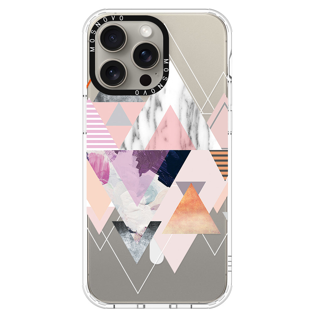 Marble Art Phone Case - iPhone 15 Pro Max Case - MOSNOVO