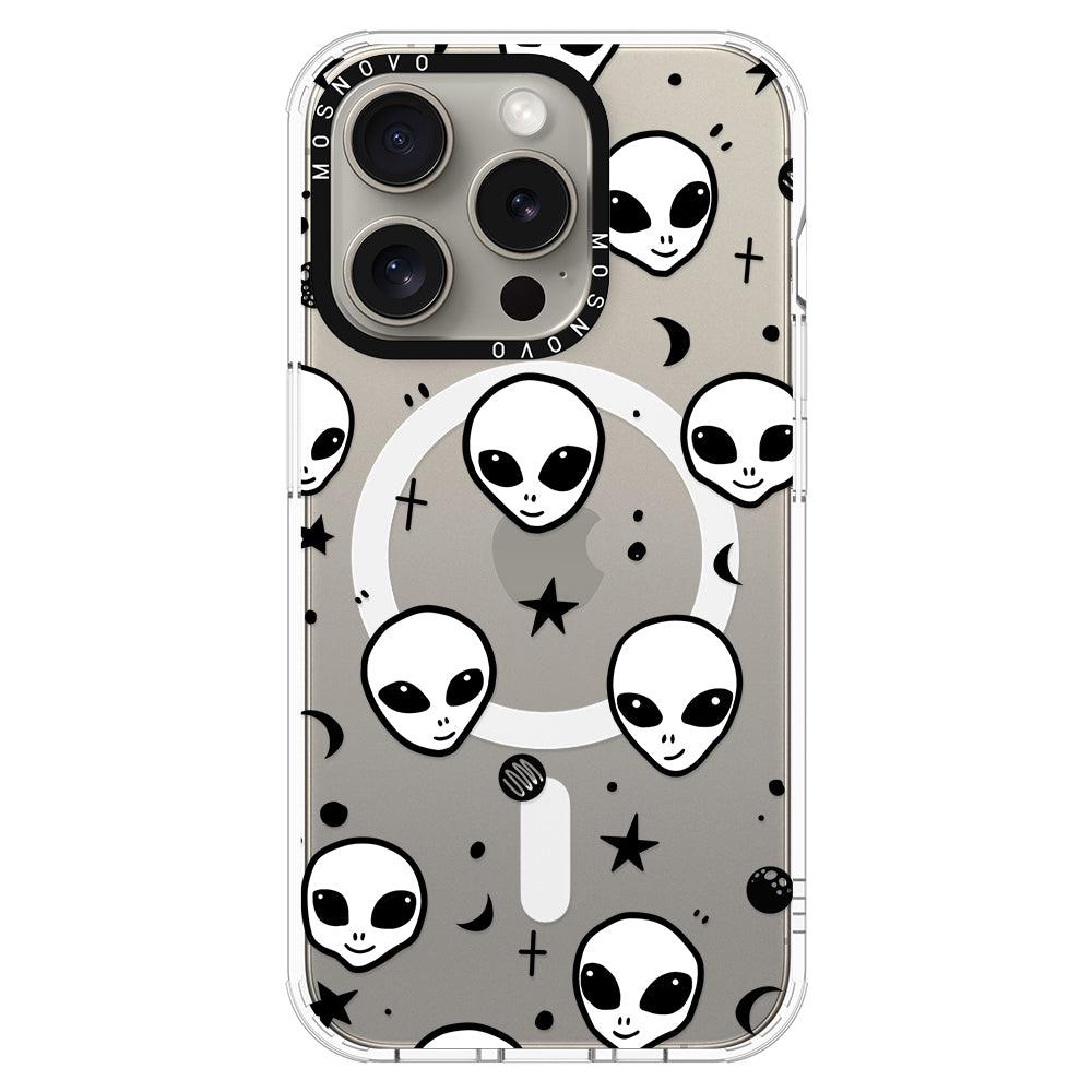 Cute Alien Phone Case - iPhone 15 Pro Case - MOSNOVO