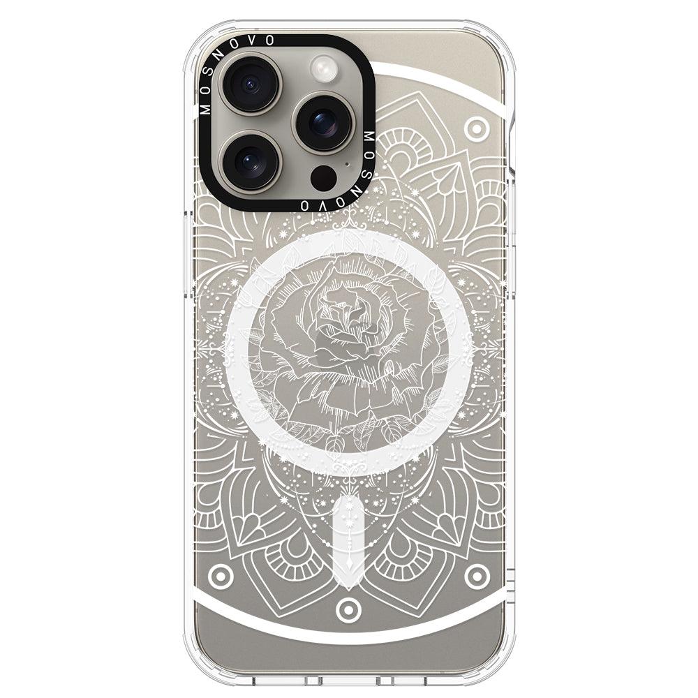 Rose Art Phone Case - iPhone 15 Pro Max Case - MOSNOVO