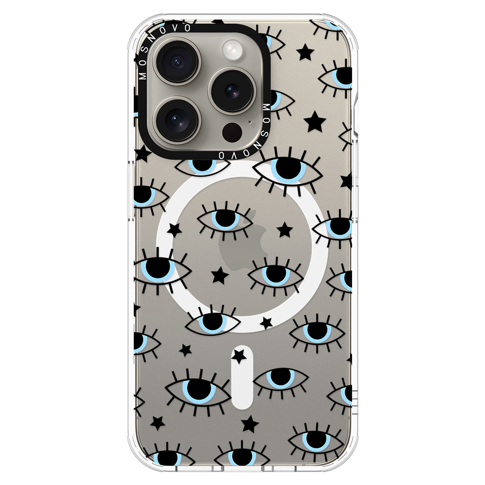 Hippie Eye Phone Case - iPhone 15 Pro Case - MOSNOVO