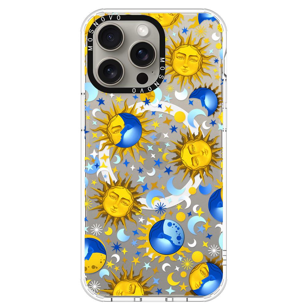 Sun and Moon Phone Case - iPhone 15 Pro Max Case - MOSNOVO