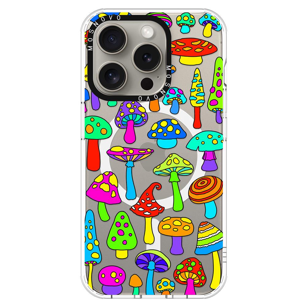 Wild Mushroom Phone Case - iPhone 15 Pro Case - MOSNOVO