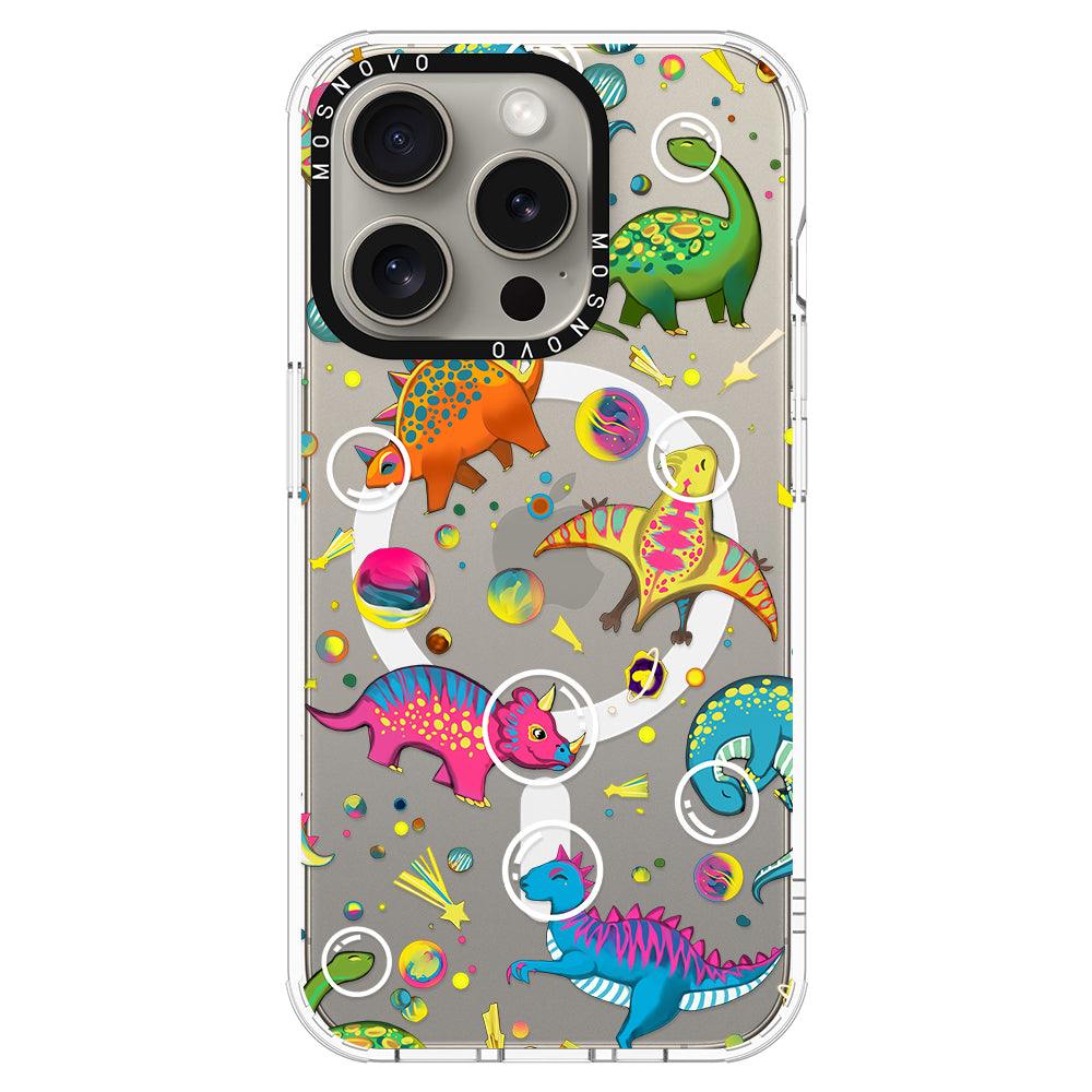 Dinosaur Planet Phone Case - iPhone 15 Pro Case - MOSNOVO