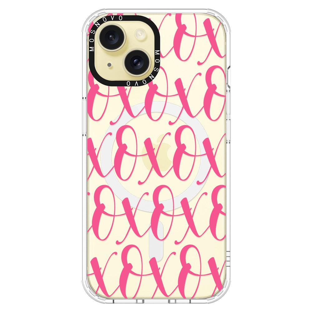 XOXO Phone Case - iPhone 15 Case - MOSNOVO