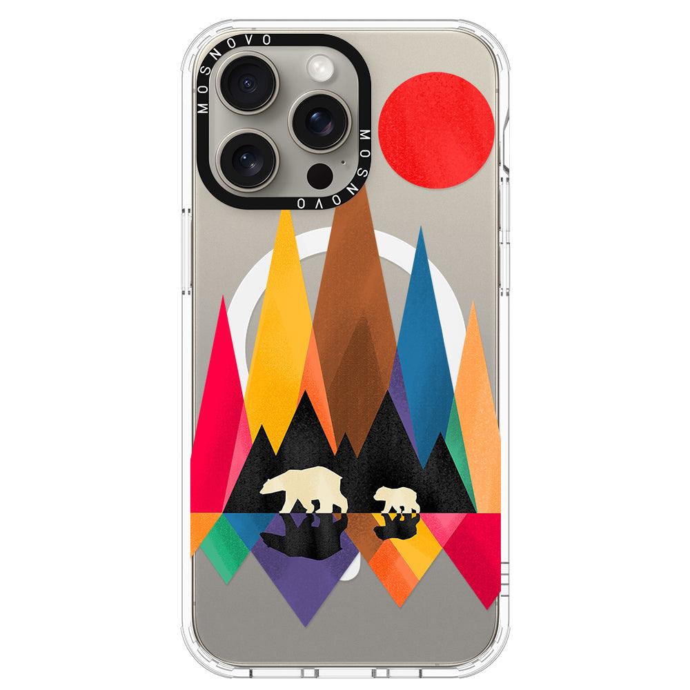 MAMA Bear Phone Case - iPhone 15 Pro Max Case - MOSNOVO