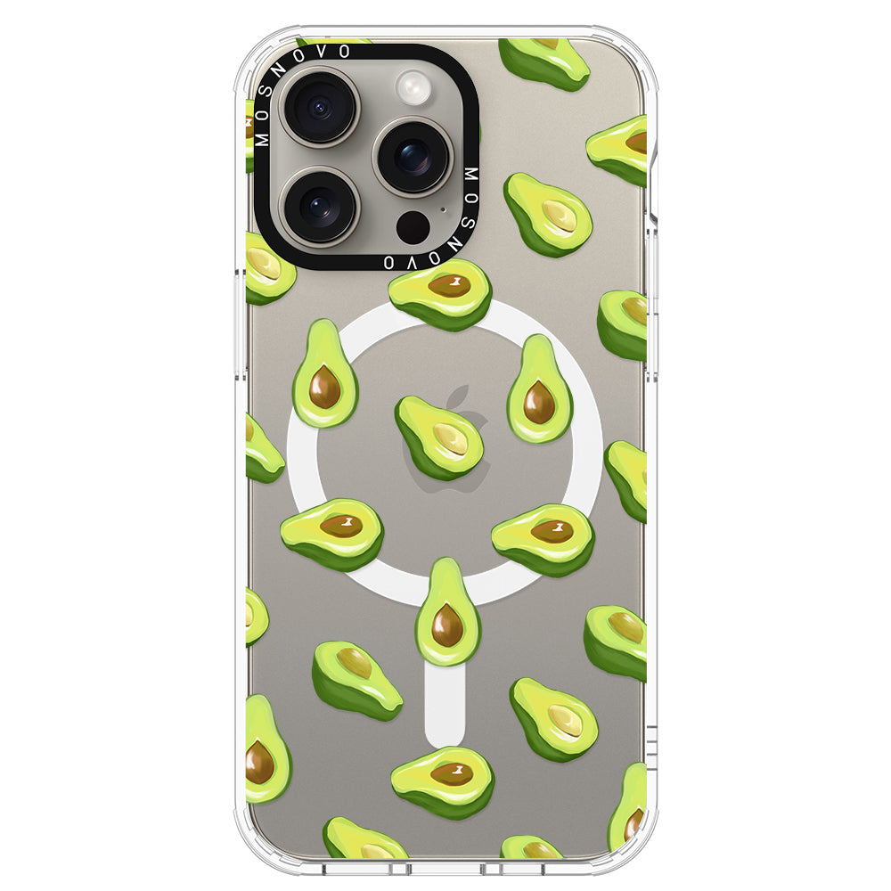 Fleshy Avocado Phone Case - iPhone 15 Pro Max Case - MOSNOVO