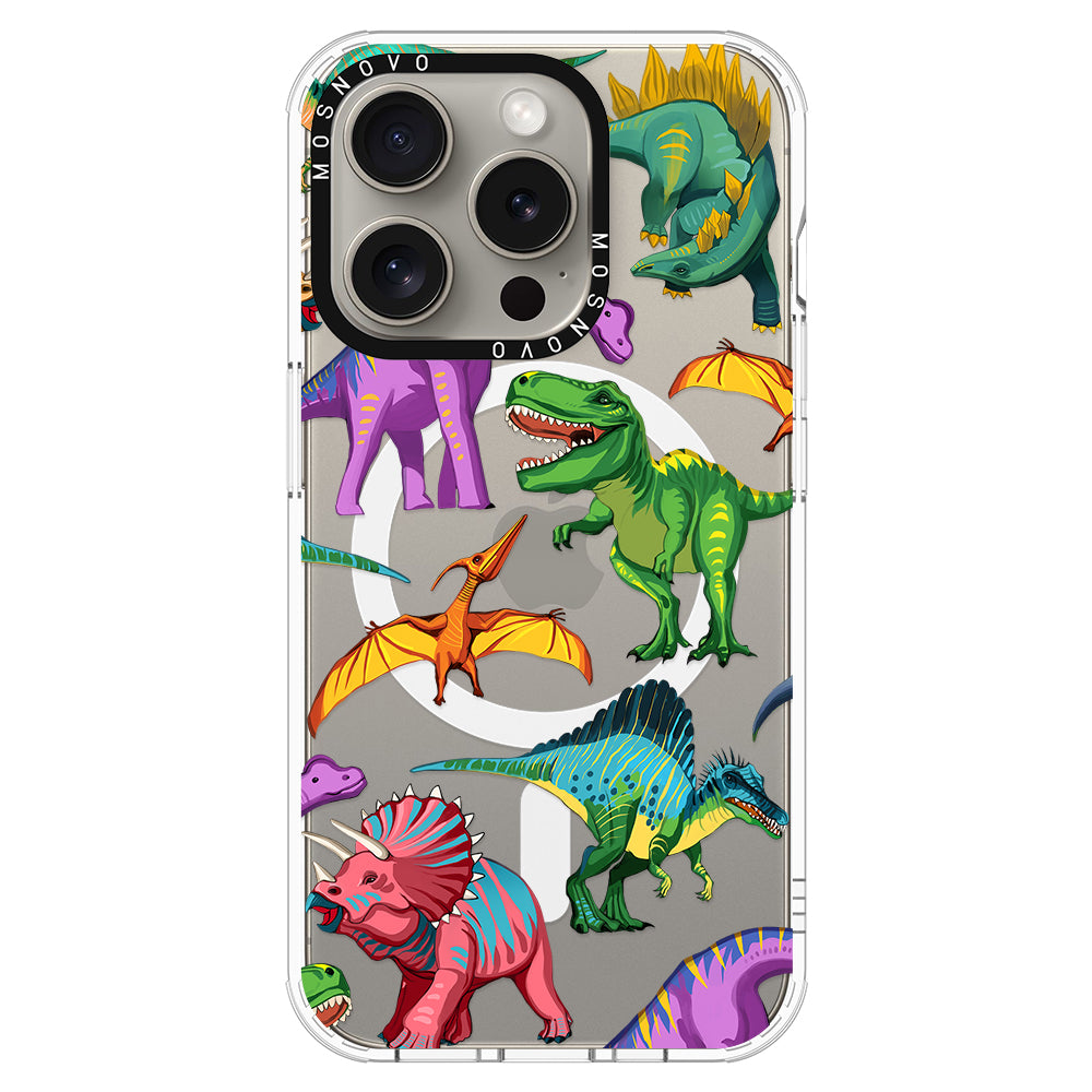 Dinosaur World Phone Case - iPhone 15 Pro Case - MOSNOVO